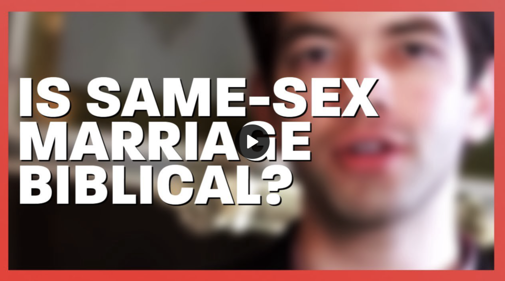 What About Same-Sex Marriage?