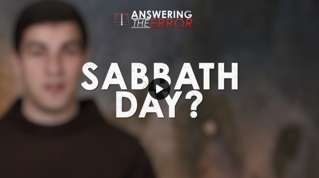 Should We Keep the Sabbath?